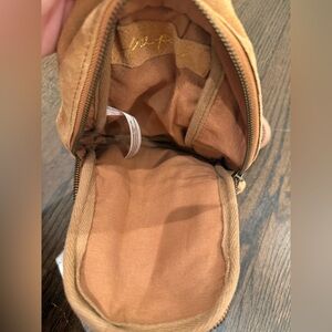 Free People Tan Belt Bag